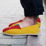 1sttheworld Casual Shoes - Flag of Cameroon Casual Shoes A7 | 1sttheworld