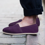 1sttheworld Casual Shoes - Scottish Purple Thistle Casual Shoes A7 | 1sttheworld