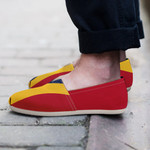 1sttheworld Casual Shoes - Flag of Chad Casual Shoes A7 | 1sttheworld