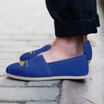 1sttheworld Casual Shoes - Flag of Kosovo Casual Shoes A7 | 1sttheworld