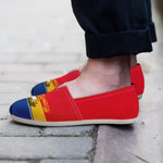 1sttheworld Casual Shoes - Canada Flag Of New Brunswick Casual Shoes A7 | 1sttheworld