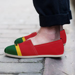 1sttheworld Casual Shoes - Flag of Ghana Casual Shoes A7 | 1sttheworld