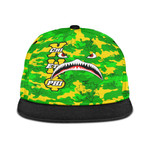 1sttheworld Snapback Hat - Chi Eta Phi Full Camo Shark Snapback Hat | 1sttheworld
