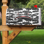 1sttheworld Mailbox Cover - Groove Phi Groove Full Camo Shark Mailbox Cover | 1sttheworld
