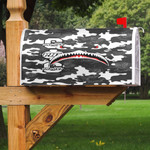 1sttheworld Mailbox Cover - Omega Psi Phi Full Camo Shark Mailbox Cover | 1sttheworld
