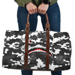 1sttheworld Bag - Omega Psi Phi Full Camo Shark Travel Bag | 1sttheworld

