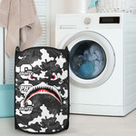 1sttheworld Laundry Hamper - Omega Psi Phi Full Camo Shark Laundry Hamper | 1sttheworld
