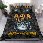 1sttheworld Bedding Set - Alpha Phi Alpha Ape Bedding Set | 1sttheworld
