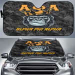 1sttheworld Auto Sun Shades - Alpha Phi Alpha Ape Auto Sun Shades | 1sttheworld
