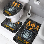 1sttheworld Bathroom Set - (Custom) Alpha Phi Alpha Ape Bathroom Set | 1sttheworld
