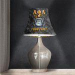 1sttheworld Bell Lamp Shade - (Custom) Alpha Phi Alpha Ape Bell Lamp Shade | 1sttheworld
