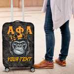 1sttheworld Luggage Covers - (Custom) Alpha Phi Alpha Ape Luggage Covers | 1sttheworld
