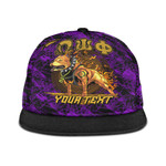 1sttheworld Snapback Hat - (Custom) Omega Psi Phi Dog Snapback Hat | 1sttheworld
