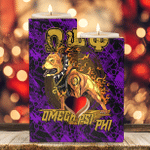 1sttheworld Candle Holder - Omega Psi Phi Dog Candle Holder | 1sttheworld
