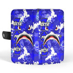 1sttheworld Bag - Zeta Phi Beta Full Camo Shark Wallet Phone Case | 1sttheworld
