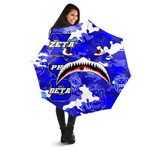 1sttheworld Bag - Zeta Phi Beta Full Camo Shark Umbrellas | 1sttheworld
