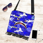 1sttheworld Crossbody Boho Handbag - Zeta Phi Beta Full Camo Shark Crossbody Boho Handbag | 1sttheworld
