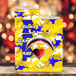 1sttheworld Candle Holder - Sigma Gamma Rho Full Camo Shark Candle Holder | 1sttheworld
