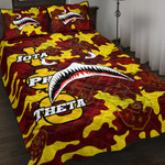 1sttheworld Quilt Bed Set - Iota Phi Theta Full Camo Shark Quilt Bed Set | 1sttheworld
