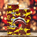1sttheworld Candle Holder - Iota Phi Theta Full Camo Shark Candle Holder | 1sttheworld
