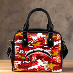 1sttheworld Shoulder Handbag - Kappa Alpha Psi Full Camo Shark Shoulder Handbag | 1sttheworld
