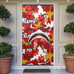 1sttheworld Door Sock - Kappa Alpha Psi Full Camo Shark Door Sock | 1sttheworld
