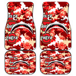1sttheworld Front And Back Car Mats - Delta Sigma Theta Full Camo Shark Front And Back Car Mats | 1sttheworld
