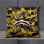 1sttheworld Pillow Covers - Alpha Phi Alpha Full Camo Shark Pillow Covers | 1sttheworld

