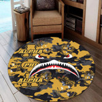 1sttheworld Round Carpet - Alpha Phi Alpha Full Camo Shark Round Carpet | 1sttheworld
