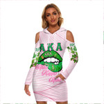 1sttheworld Clothing - AKA Lips  Women's Tight Dress A7 | 1sttheworld.store