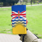 1sttheworld Clutch Purse - Canada Flag Of British Columbia Clutch Purse A7 | 1sttheworld