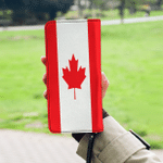 1sttheworld Clutch Purse - Flag of Canada Clutch Purse A7 | 1sttheworld