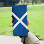 1sttheworld Clutch Purse - Flag of Scotland Flag Grunge Style Clutch Purse A7 | 1sttheworld