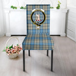 1sttheworld Dining Chair Slip Cover - Napier Ancient Clan Tartan Dining Chair Slip Cover A7 | 1sttheworld