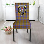 1sttheworld Dining Chair Slip Cover - Balfour Modern Clan Tartan Dining Chair Slip Cover A7 | 1sttheworld
