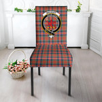 1sttheworld Dining Chair Slip Cover - MacDuff Ancient Clan Tartan Dining Chair Slip Cover A7 | 1sttheworld