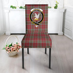 1sttheworld Dining Chair Slip Cover - Lindsay Weathered Clan Tartan Dining Chair Slip Cover A7 | 1sttheworld