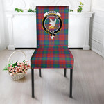1sttheworld Dining Chair Slip Cover - Lindsay Modern Clan Tartan Dining Chair Slip Cover A7 | 1sttheworld
