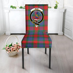 1sttheworld Dining Chair Slip Cover - Mar Clan Tartan Dining Chair Slip Cover A7 | 1sttheworld