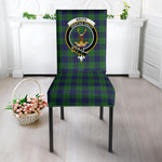 1sttheworld Dining Chair Slip Cover - Keith Modern Clan Tartan Dining Chair Slip Cover A7 | 1sttheworld