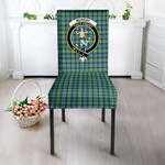 1sttheworld Dining Chair Slip Cover - Murray of Atholl Ancient Clan Tartan Dining Chair Slip Cover A7 | 1sttheworld