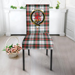 1sttheworld Dining Chair Slip Cover - MacDuff Dress Modern Clan Tartan Dining Chair Slip Cover A7 | 1sttheworld