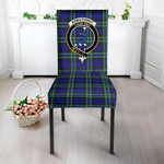 1sttheworld Dining Chair Slip Cover - Arbuthnot Modern Clan Tartan Dining Chair Slip Cover A7 | 1sttheworld
