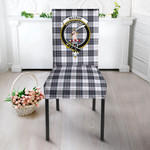 1sttheworld Dining Chair Slip Cover - MacRae Dress Modern Clan Tartan Dining Chair Slip Cover A7 | 1sttheworld