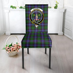 1sttheworld Dining Chair Slip Cover - Russell Modern Clan Tartan Dining Chair Slip Cover A7 | 1sttheworld
