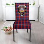 1sttheworld Dining Chair Slip Cover - MacLachlan Modern Clan Tartan Dining Chair Slip Cover A7 | 1sttheworld
