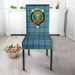 1sttheworld Dining Chair Slip Cover - Falconer Clan Tartan Dining Chair Slip Cover A7 | 1sttheworld