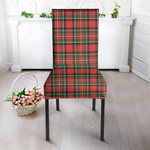 1sttheworld Dining Chair Slip Cover - Stewart Royal Modern Tartan Dining Chair Slip Cover A7 | 1sttheworld