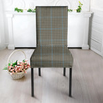 1sttheworld Dining Chair Slip Cover - Haig Check Tartan Dining Chair Slip Cover A7 | 1sttheworld