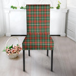 1sttheworld Dining Chair Slip Cover - Princess Margaret Tartan Dining Chair Slip Cover A7 | 1sttheworld